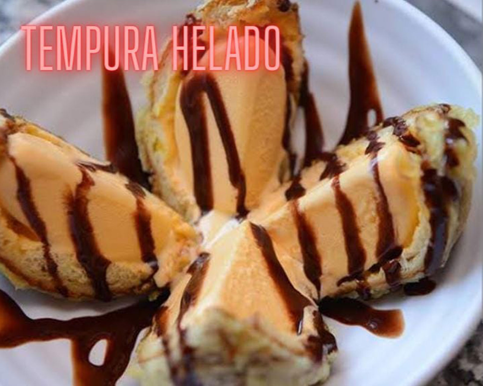 59.- Tempura Helado